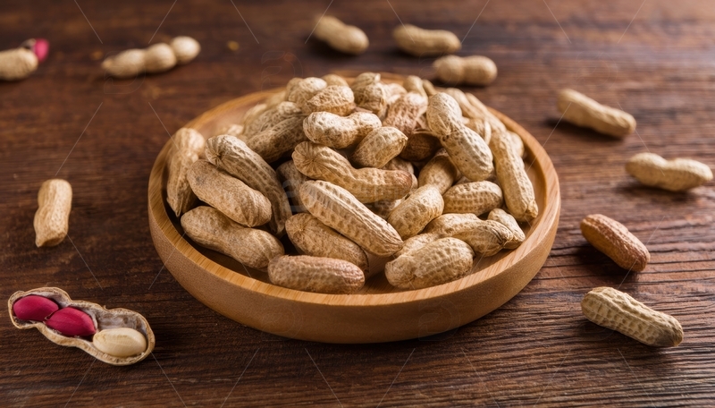 木碗装带壳花生组合