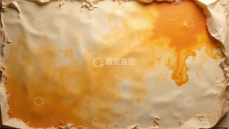高清大图下载【趣麦麦图】污渍斑斑的旧纸张