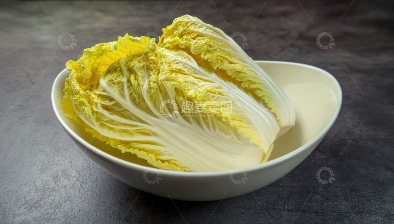 高清大图下载【趣麦麦图】碗中摆放的娃娃菜