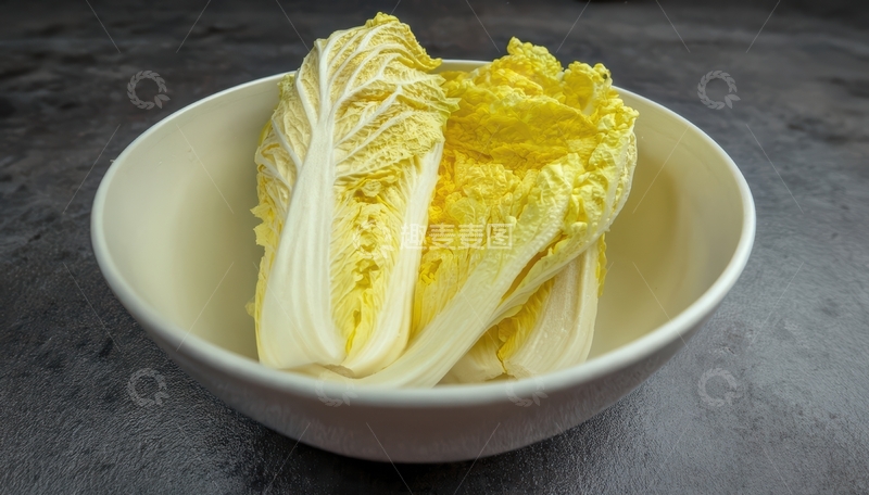 高清大图下载【趣麦麦图】碗里的新鲜娃娃菜