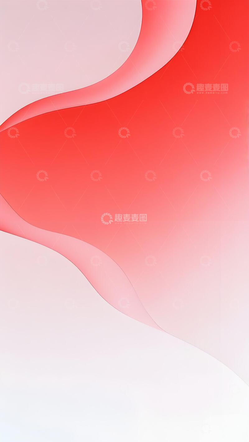 高清大图下载【趣麦麦图】炽热红粉渐变流动艺术图7
