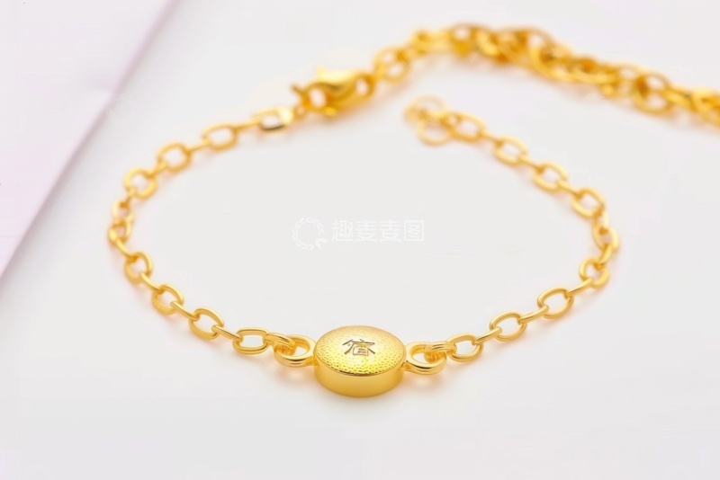 高清大图下载【趣麦麦图】一串黄金项链