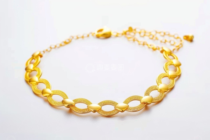 高清大图下载【趣麦麦图】黄金手链装饰品