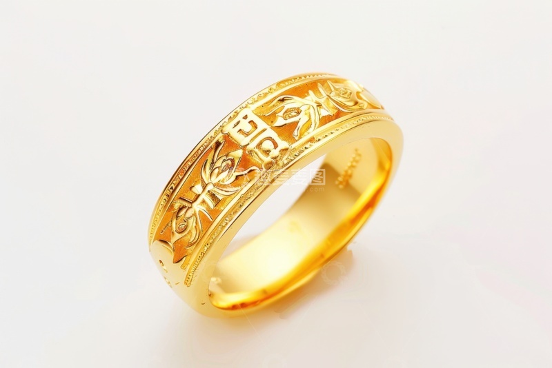 高清大图下载【趣麦麦图】一个黄金戒指