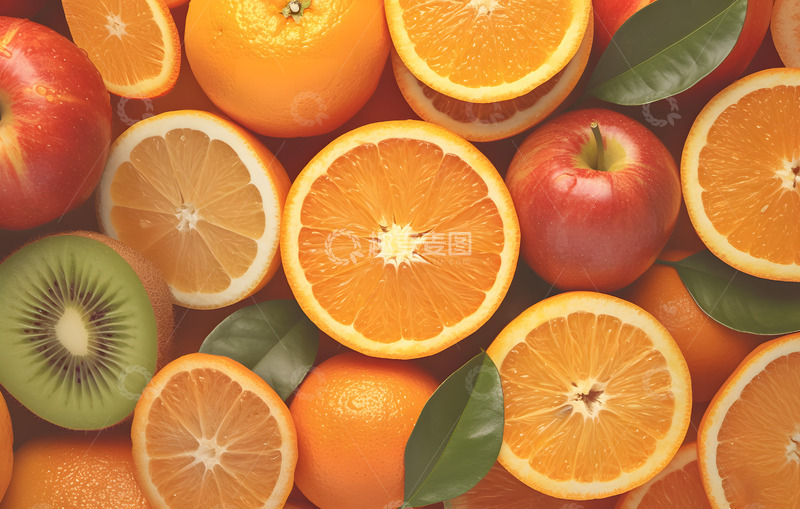 高清大图下载【趣麦麦图】新鲜水果橙子等摄影3
