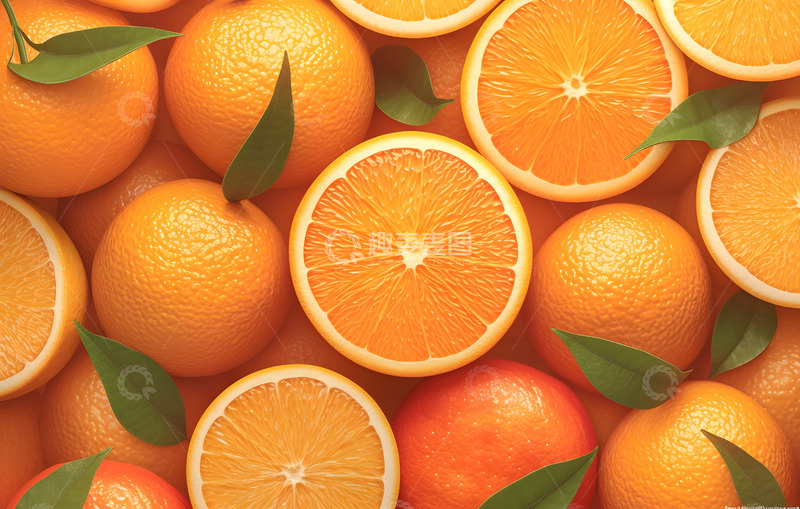 高清大图下载【趣麦麦图】新鲜水果橙子等摄影2
