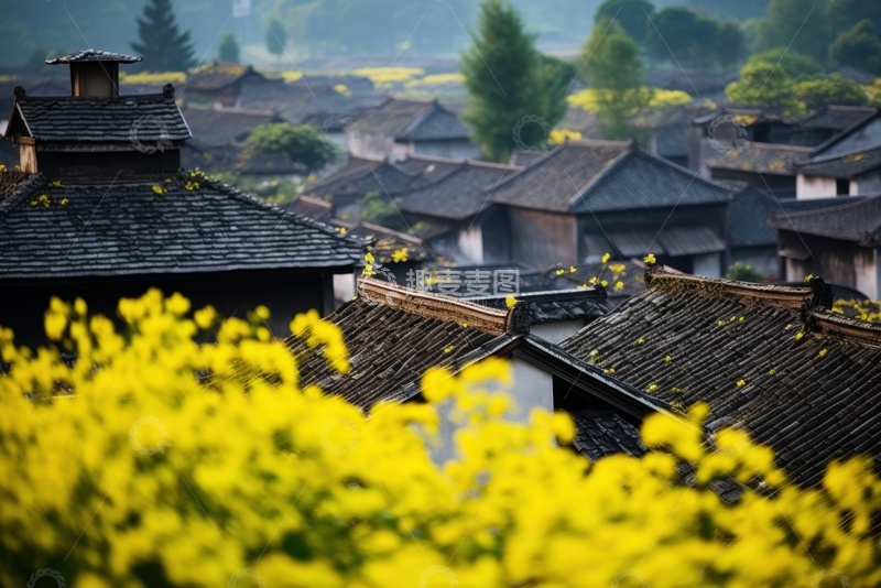 高清大图下载【趣麦麦图】村寨建筑摄影