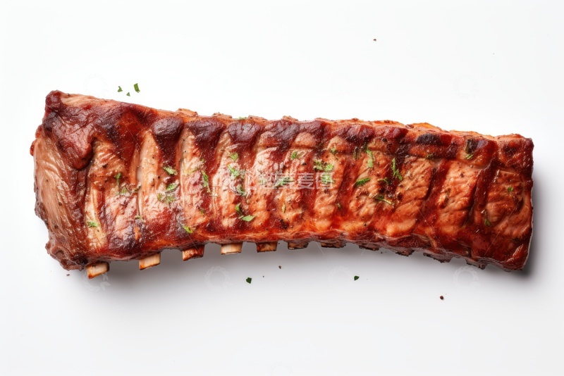 高清大图下载【趣麦麦图】酱排骨美食摄影