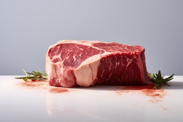 一大块生猪肉
