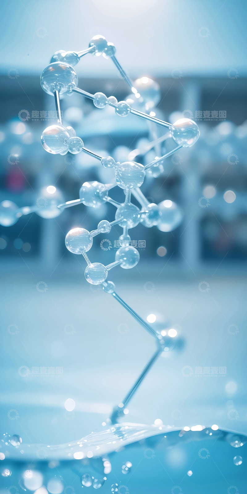 高清大图下载【趣麦麦图】医疗细胞 美容细胞125