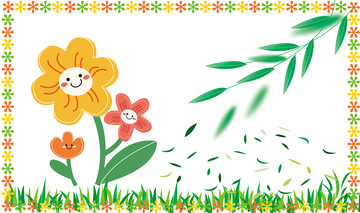 简约ai卡通背景2