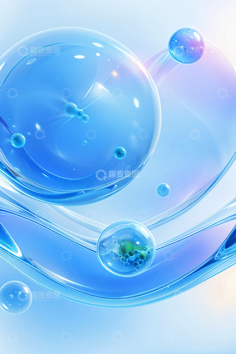 高清大图下载【趣麦麦图】医疗细胞 美容细胞176