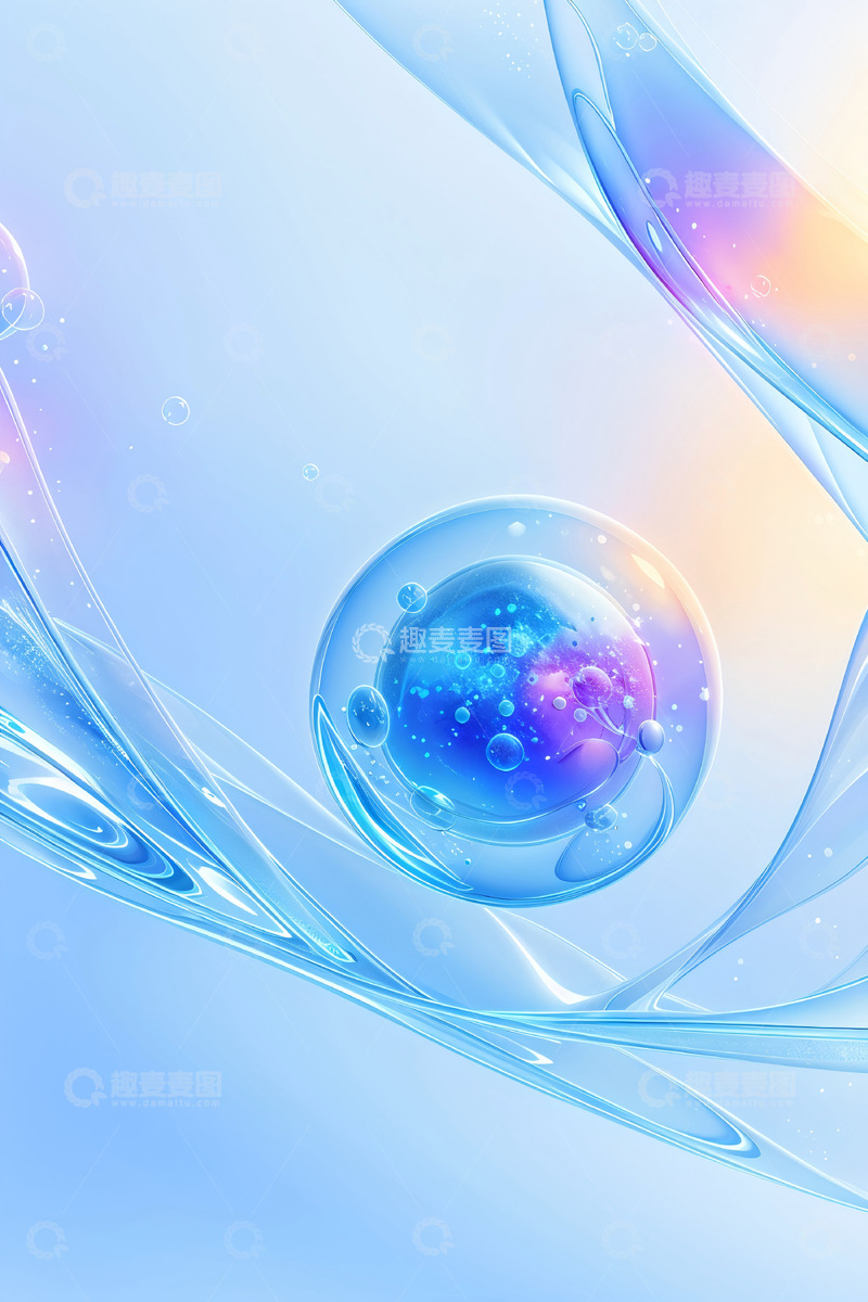 高清大图下载【趣麦麦图】医疗细胞 美容细胞159