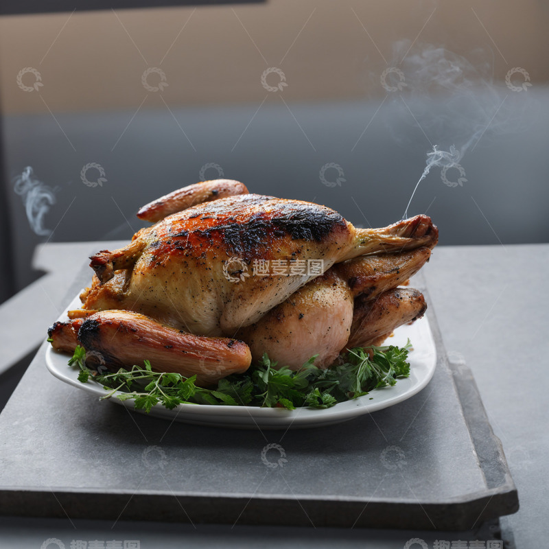 高清大图下载【趣麦麦图】木炭火鸡8