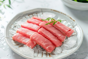 一盘冰镇瘦肉块