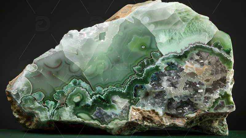纹理独特玉石原石1