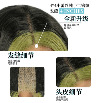 电商假发细节主图1