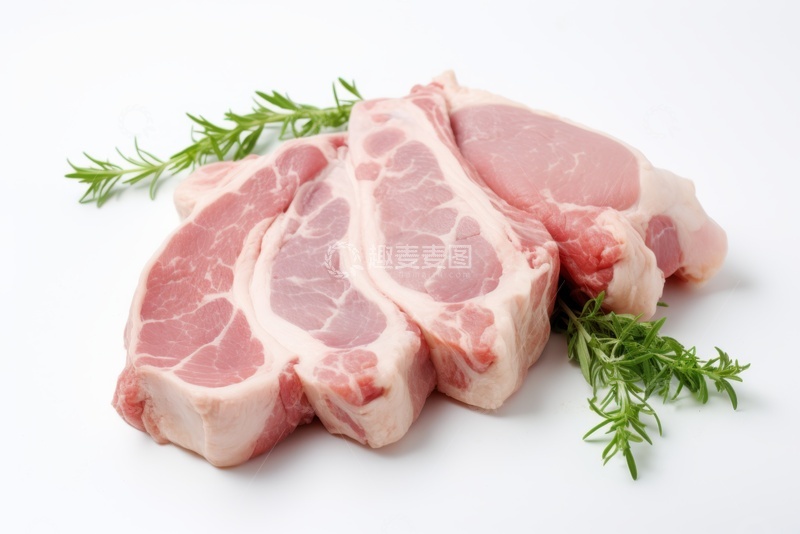 高清大图下载【趣麦麦图】生猪肉条食材