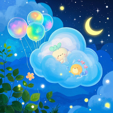 治愈系云朵睡眠助眠2