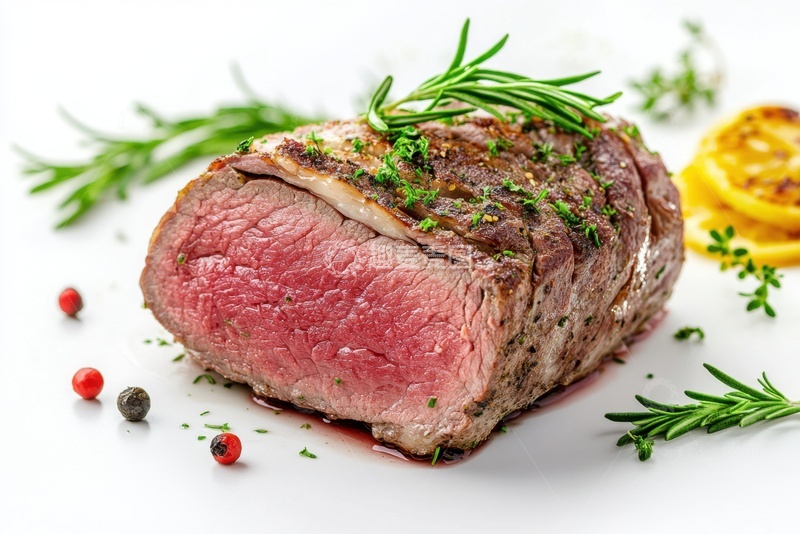 高清大图下载【趣麦麦图】一大块烤牛肉美食