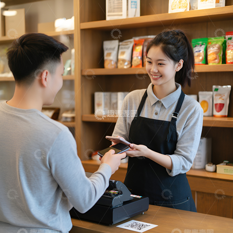 高清大图下载【趣麦麦图】扫码支付场景1