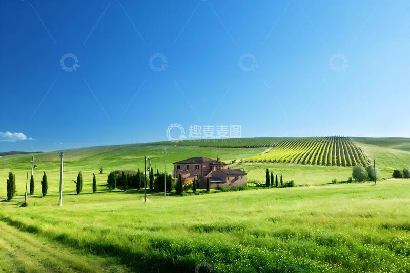 高清大图下载【趣麦麦图】内蒙古大草原一