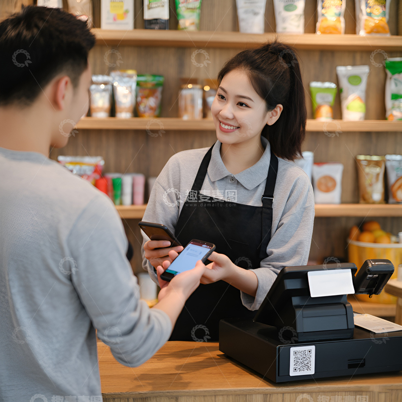 高清大图下载【趣麦麦图】扫码支付场景3