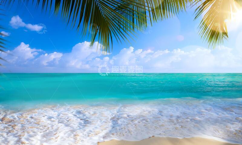 高清大图下载【趣麦麦图】三亚海滩风景1