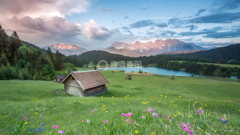 高清大图下载【趣麦麦图】西藏草原美景 
