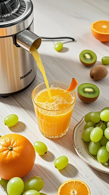 果汁机不同视角展示图