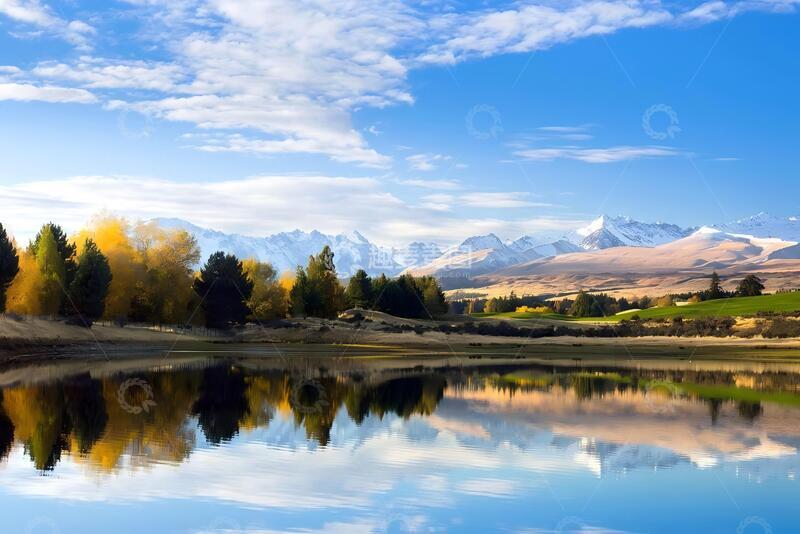 高清大图下载【趣麦麦图】西藏美景纳木错湖 