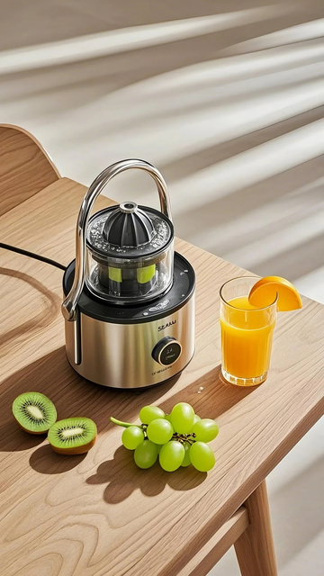 果汁机展品俯拍