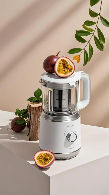 极简榨汁机展示图