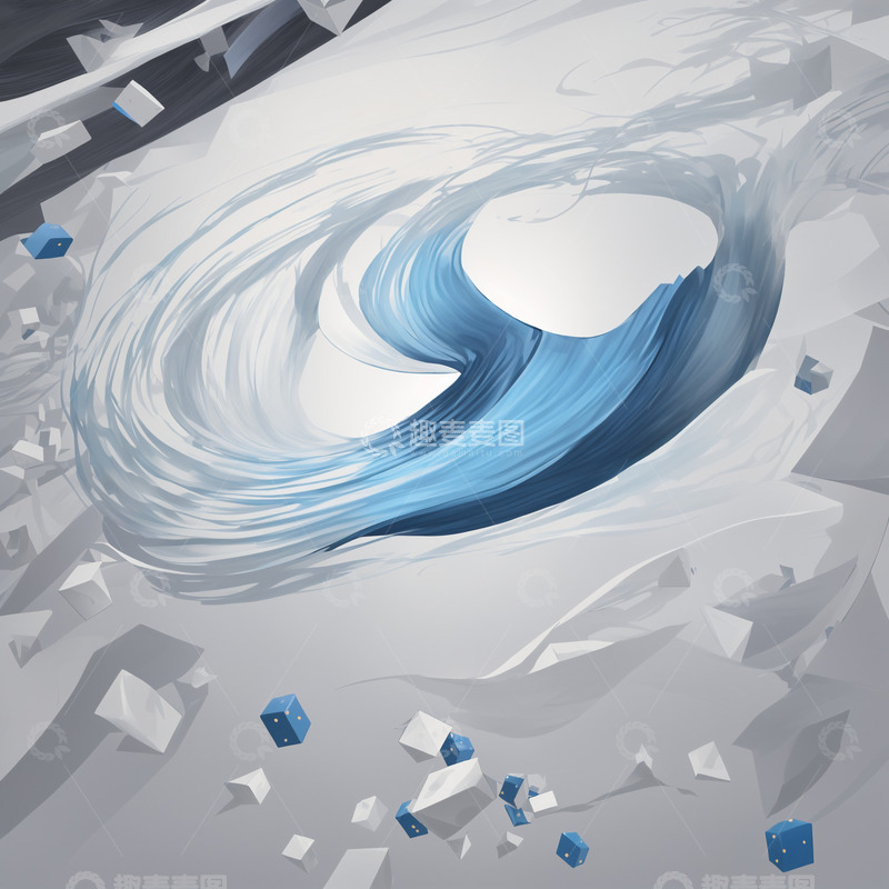 高清大图下载【趣麦麦图】双色调的几何建筑立面双色调7