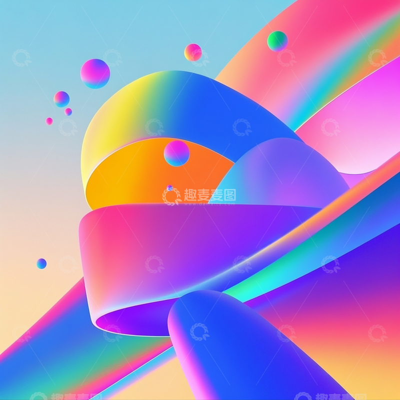 高清大图下载【趣麦麦图】壁纸设计背景炫丽素材23