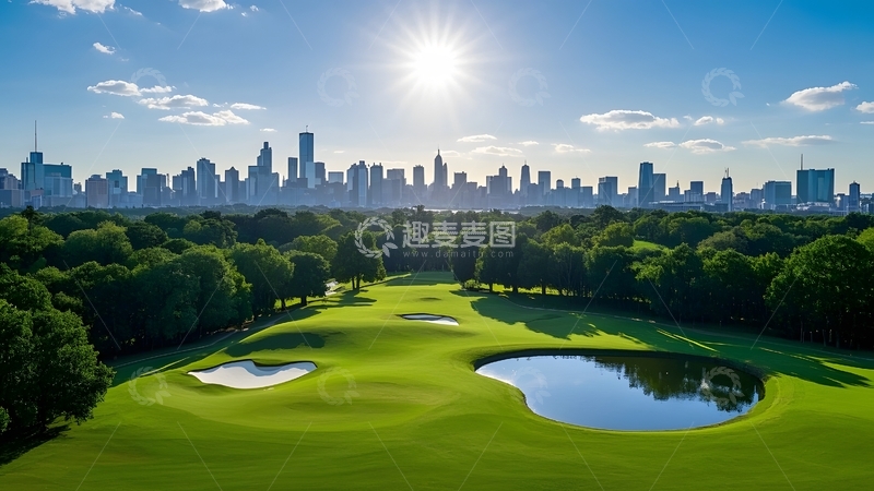 高清大图下载【趣麦麦图】城市风光城市全景图片2