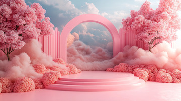 电商创意背景素材1