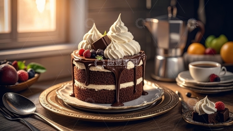 高清大图下载【趣麦麦图】美食甜品烘焙蛋糕高清特写15