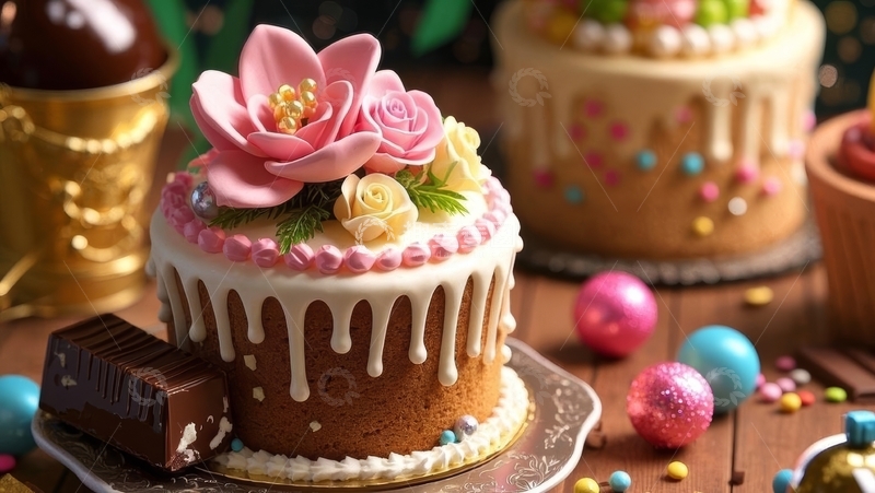 高清大图下载【趣麦麦图】美食甜品烘焙蛋糕高清特写6