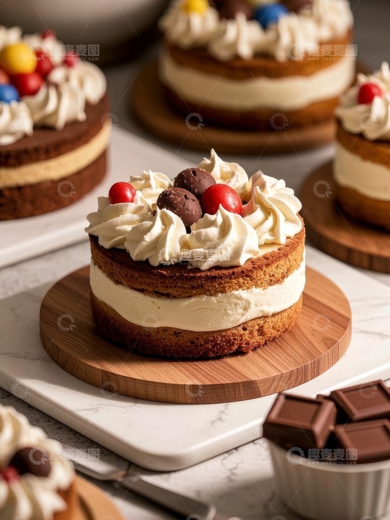 高清大图下载【趣麦麦图】美食甜品烘焙蛋糕高清特写23