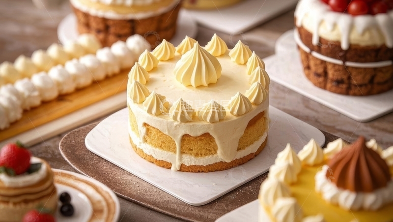 高清大图下载【趣麦麦图】美食甜品烘焙蛋糕高清特写9