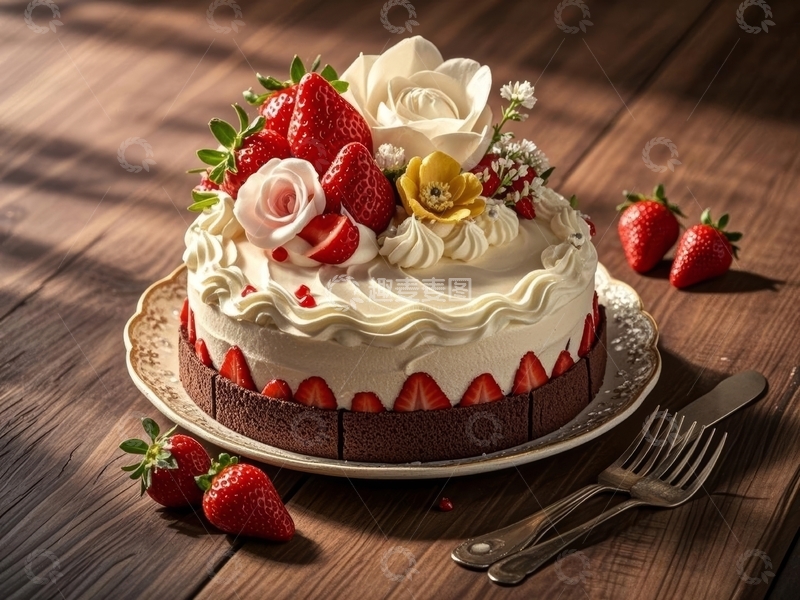 高清大图下载【趣麦麦图】美食甜品烘焙蛋糕高清特写10