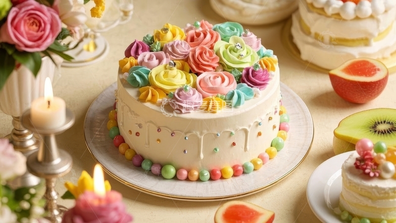 高清大图下载【趣麦麦图】美食甜品烘焙蛋糕高清特写3