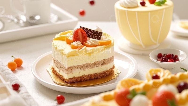高清大图下载【趣麦麦图】美食甜品烘焙蛋糕高清特写