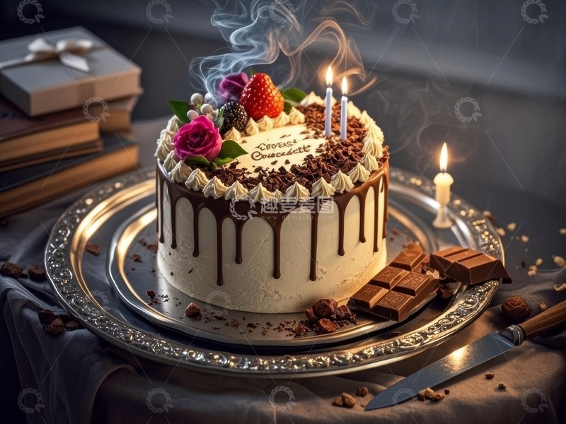 高清大图下载【趣麦麦图】美食甜品烘焙蛋糕高清特写12