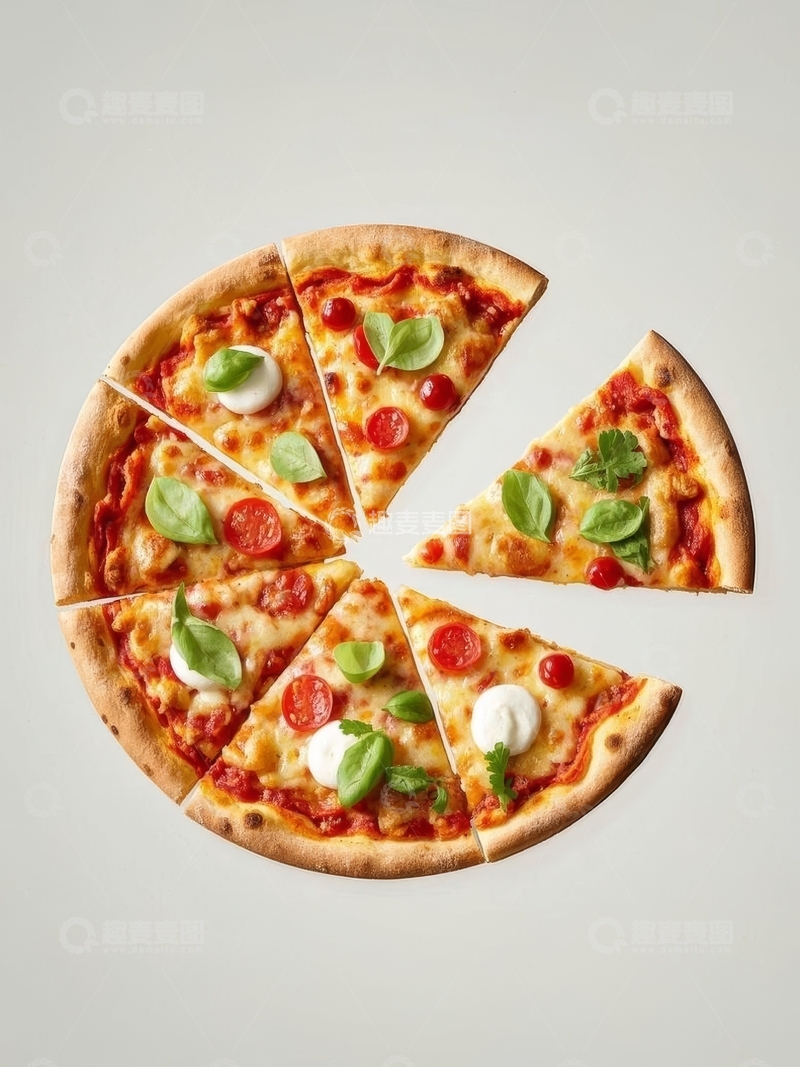 高清大图下载【趣麦麦图】美食甜品烘焙披萨高清特写9