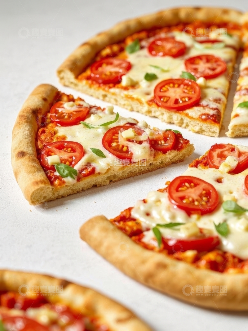 高清大图下载【趣麦麦图】美食甜品烘焙披萨高清特写1