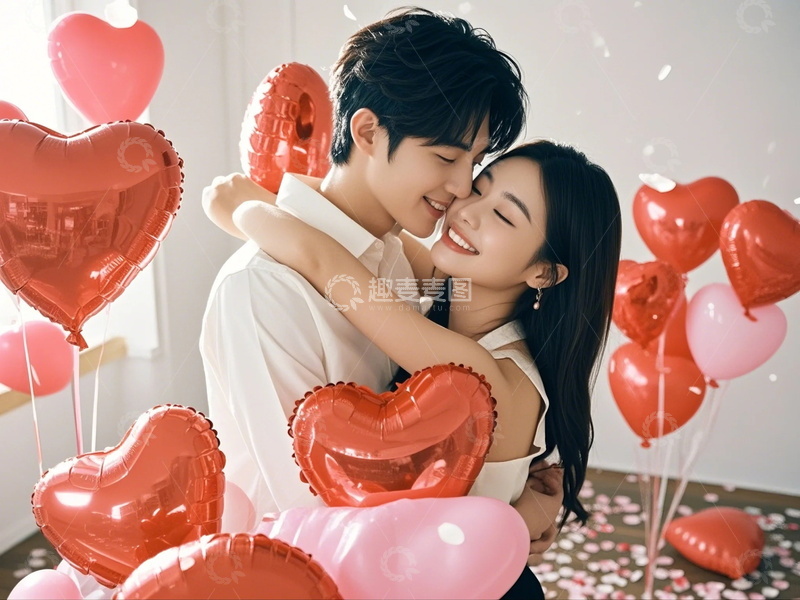 高清大图下载【趣麦麦图】情人节情侣人物摄影图22
