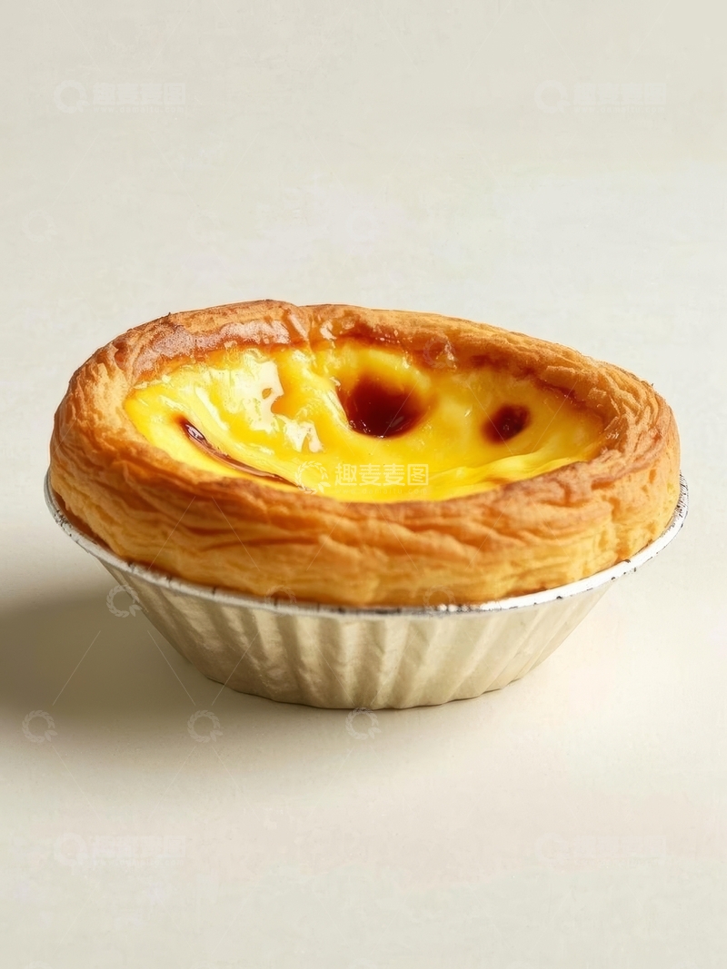 高清大图下载【趣麦麦图】美食甜品烘焙蛋挞高清特写7