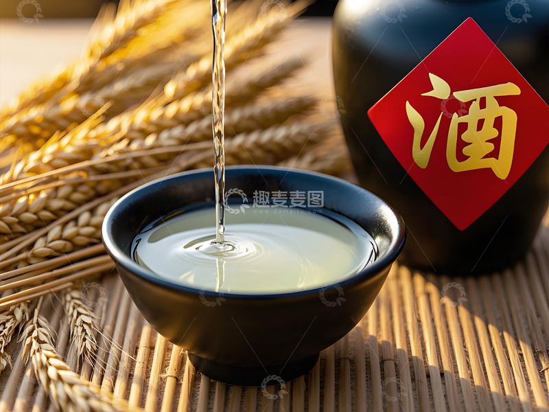高清大图下载【趣麦麦图】中国传统白酒摄影图